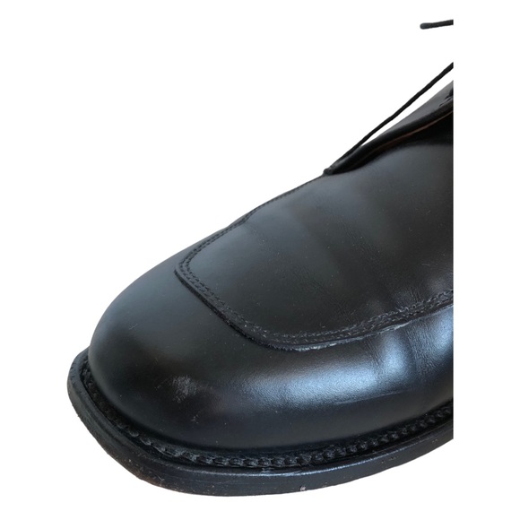 Allen Edmonds Burton Moc Apron Toe Black Leather Oxfords Men's Size 10 WIDE - Picture 9 of 16